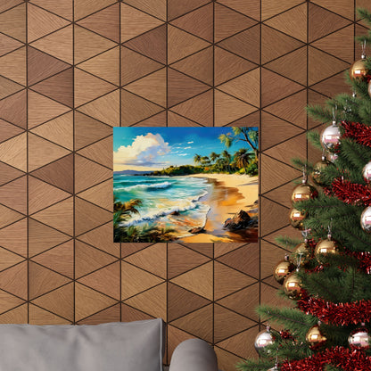 Noosa Main Beach Australia Coastal Print | Style 1 | Wall Art | Wall Print