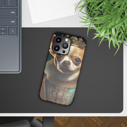 Chihuahua Renassaince Dog Portrait Slim Phone Case