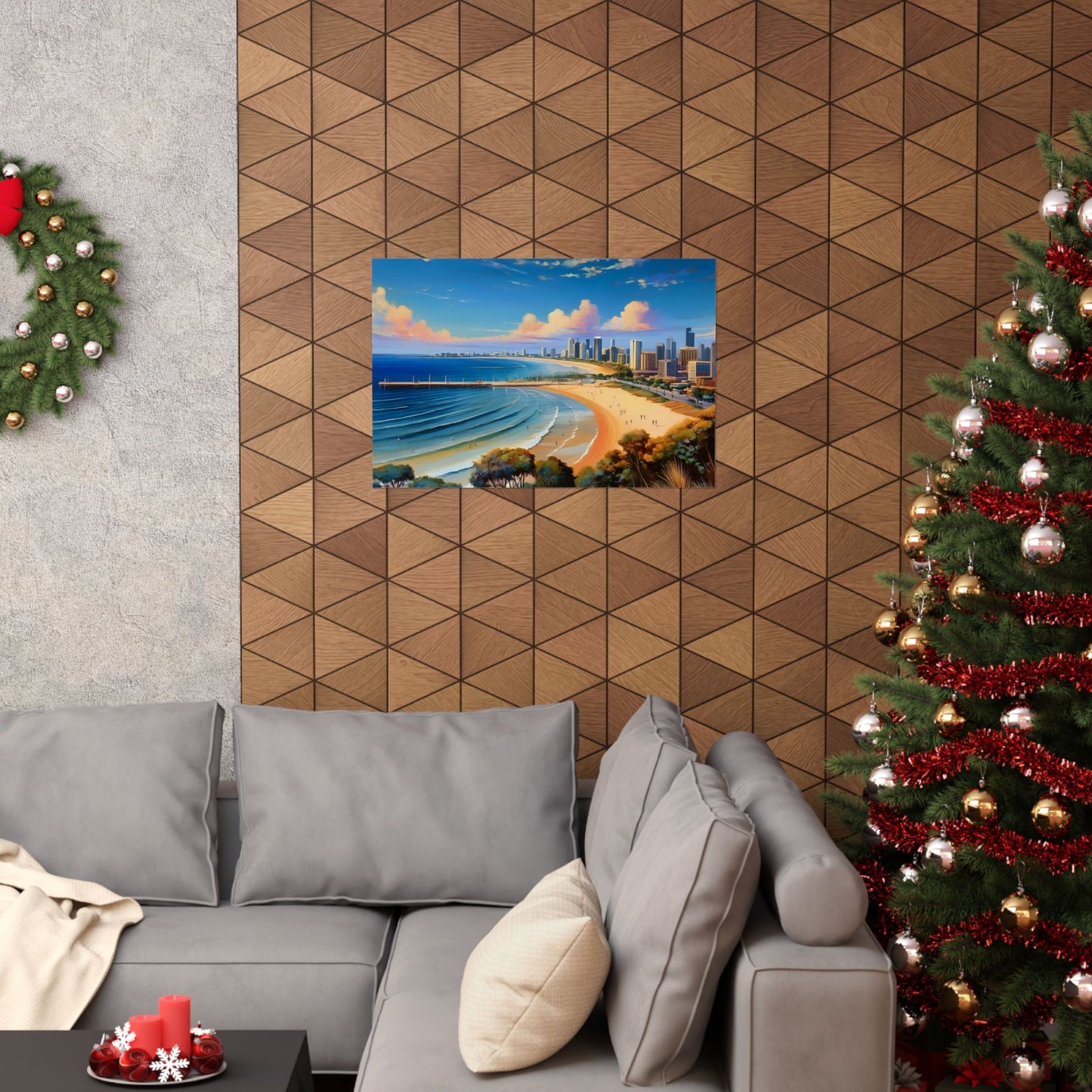 St Kilda Beach Australia Coastal Print | Style 1 | Wall Art | Wall Print
