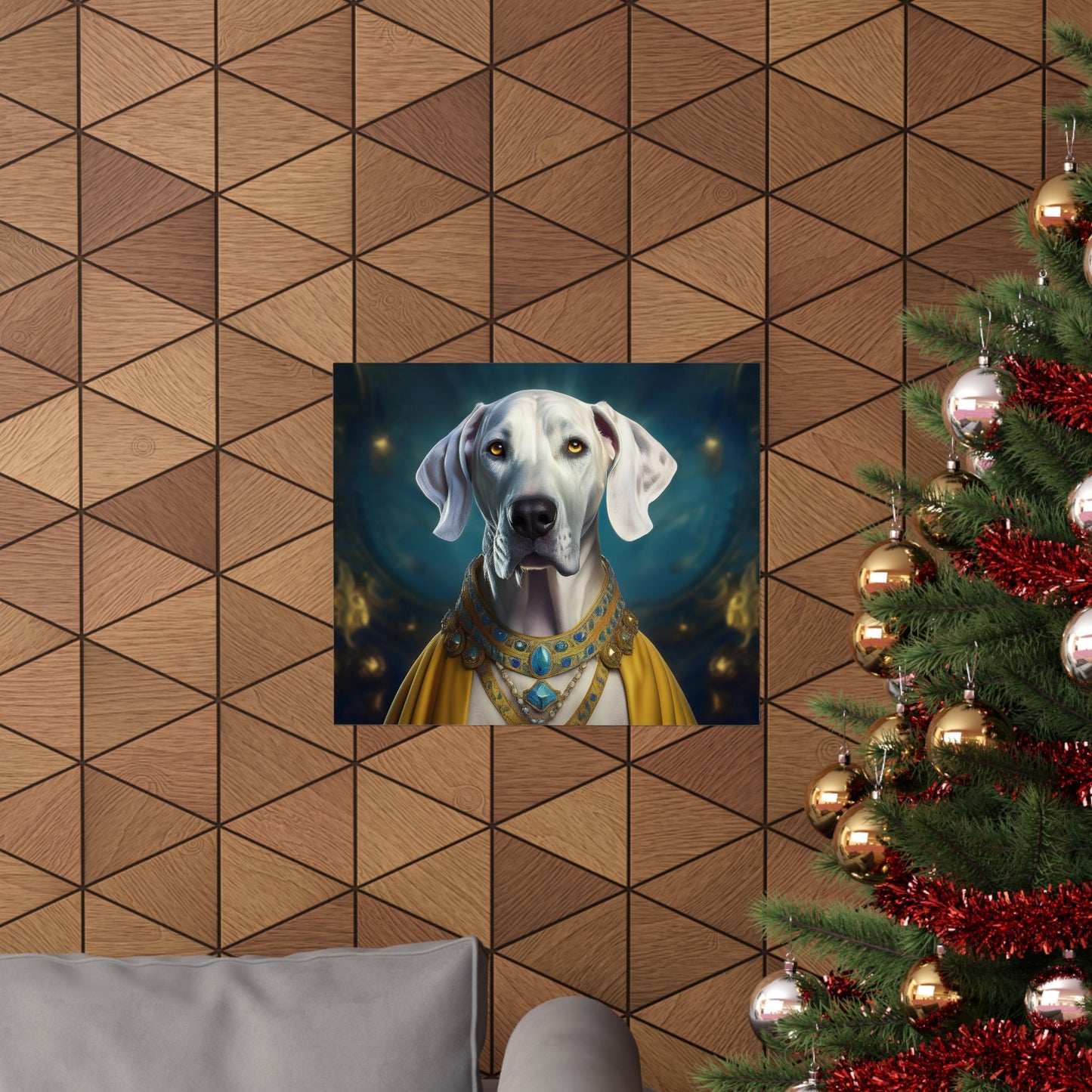 Great Dane Dog Renaissance Art Print |  Wall art | Wall Print