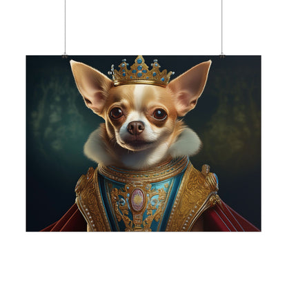 Chihuahua Dog Renaissance Pet Portrait Print | Wall print | Wall art