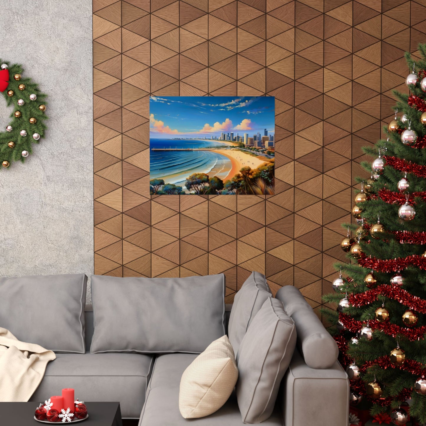 St Kilda Beach Australia Coastal Print | Style 1 | Wall Art | Wall Print