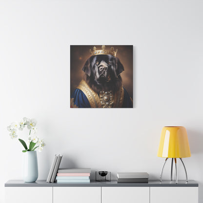 Newfoundland Renaissance Pet Portrait on Canvas | wall art | wall print