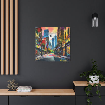 Melbourne Street Graffiti Australia Canvas Art | Style 1 | Wall Art | Wall Print