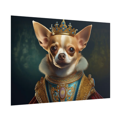 Chihuahua Dog Renaissance Pet Portrait Print | Wall print | Wall art