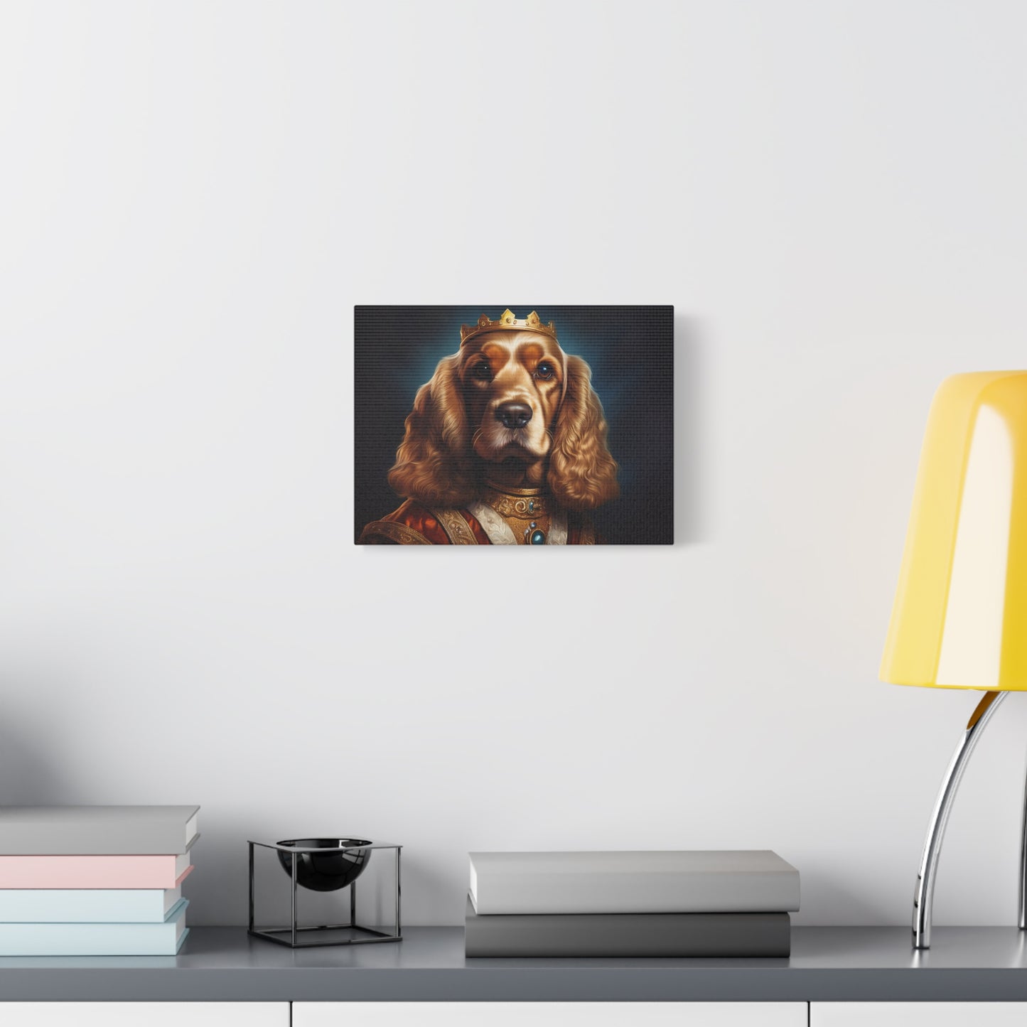 Cocker Spaniel Renaissance Pet Portrait on Canvas | Wall art | wall print