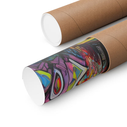 Melbourne Street Graffiti Australia Print | Style 2 | Wall Art | Wall Print