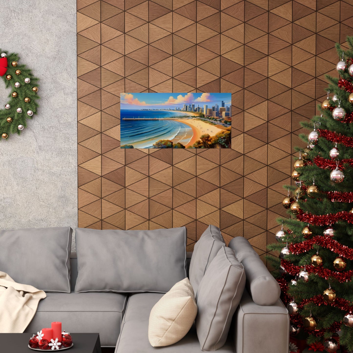 St Kilda Beach Australia Coastal Print | Style 1 | Wall Art | Wall Print