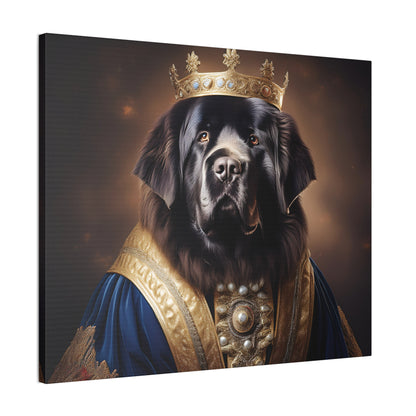 Newfoundland Renaissance Pet Portrait on Canvas | wall art | wall print