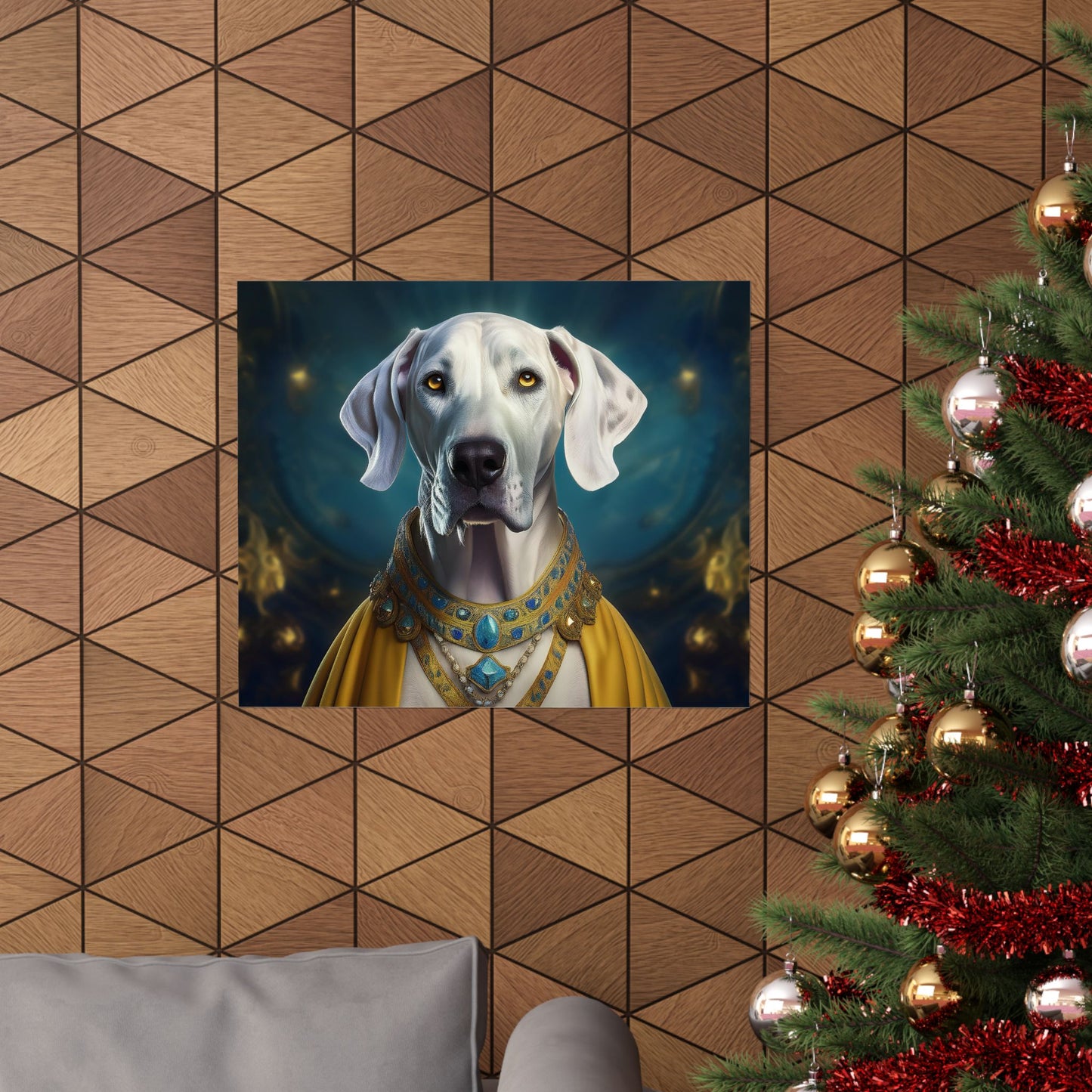 Great Dane Dog Renaissance Art Print |  Wall art | Wall Print