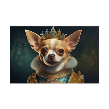 Chihuahua Dog Renaissance Pet Portrait Print | Wall print | Wall art