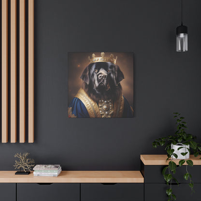 Newfoundland Renaissance Pet Portrait on Canvas | wall art | wall print