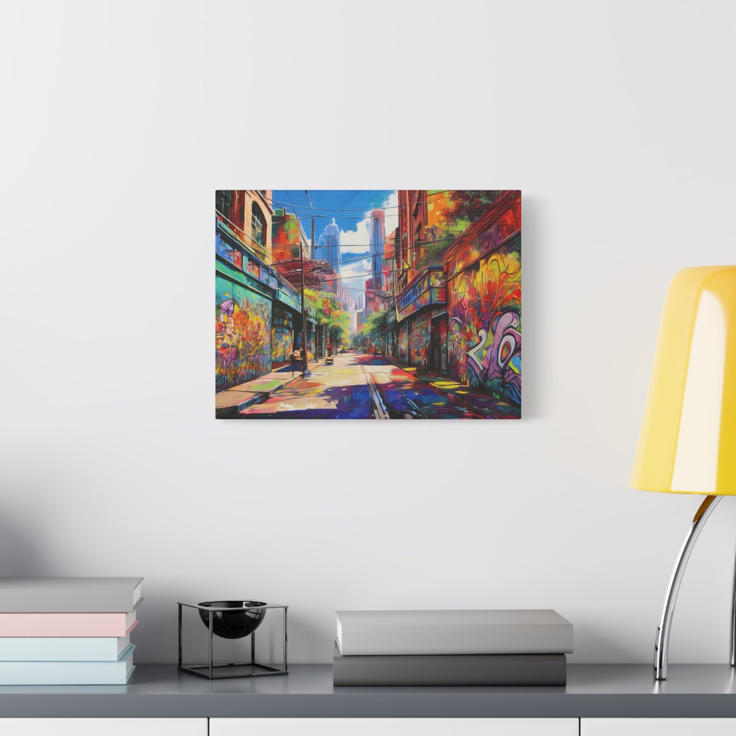 Melbourne Street Graffiti Australia on Canvas | Style 2 | Wall Art | Wall Print