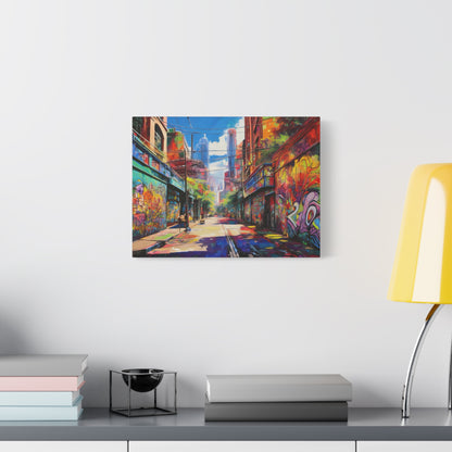 Melbourne Street Graffiti Australia on Canvas | Style 2 | Wall Art | Wall Print
