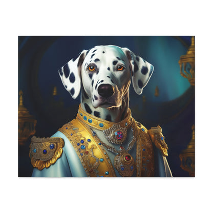 Dalmation Renaissance Pet Portrait Canvas | Wall art | Wall print | Dog art