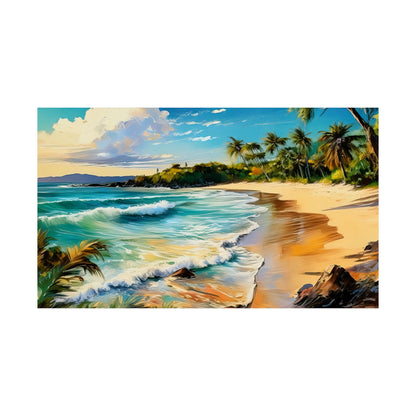 Noosa Main Beach Australia Coastal Print | Style 1 | Wall Art | Wall Print