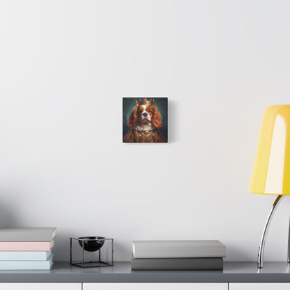 Cavalier King Charles Spaniel Renaissance Pet Portrait on Canvas | Wall art | wall print
