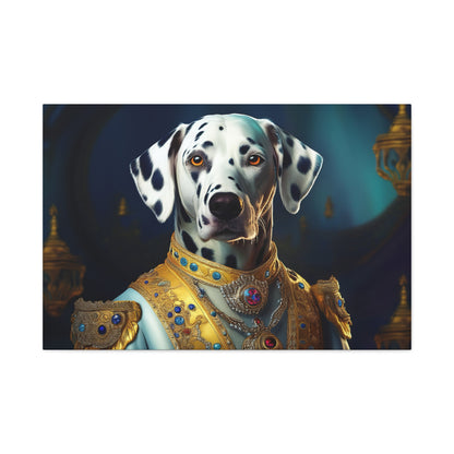 Dalmation Renaissance Pet Portrait Canvas | Wall art | Wall print | Dog art