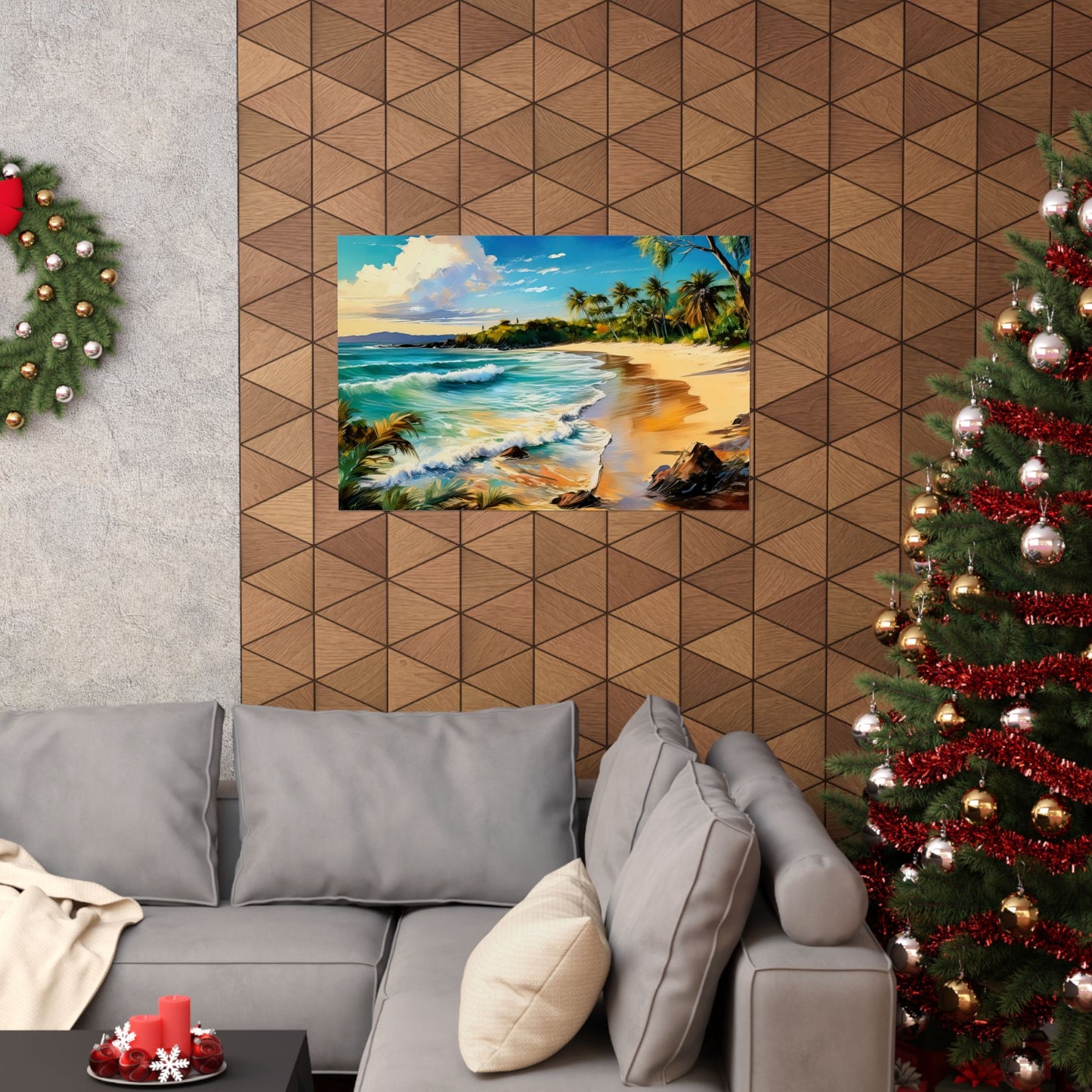 Noosa Main Beach Australia Coastal Print | Style 1 | Wall Art | Wall Print