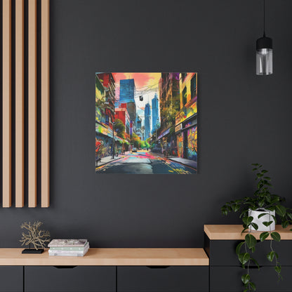 Melbourne Street Graffiti Australia Canvas Art | Style 1 | Wall Art | Wall Print