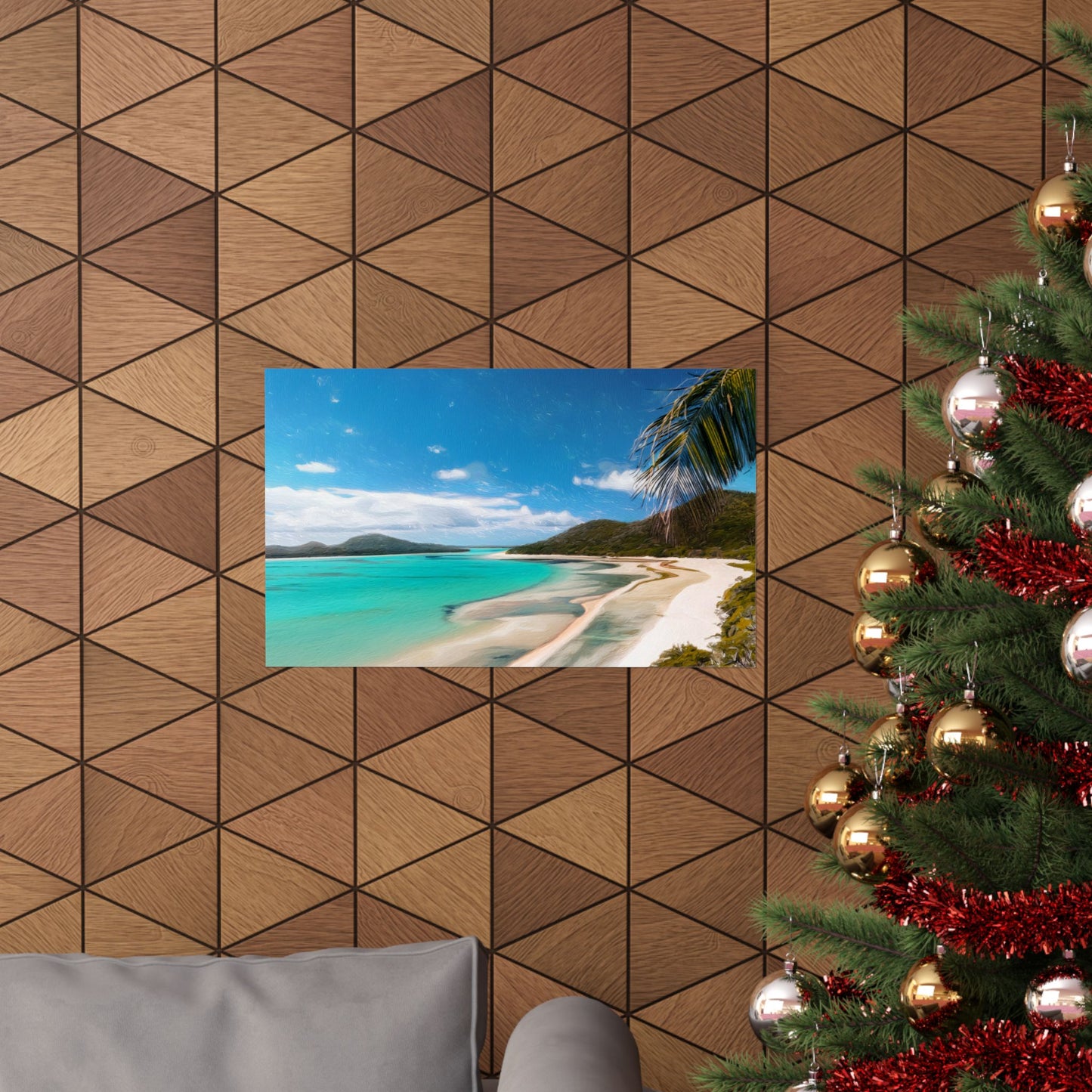 Whitehaven Beach Australia Coastal Print | Style 1 | Wall Art | Wall Print