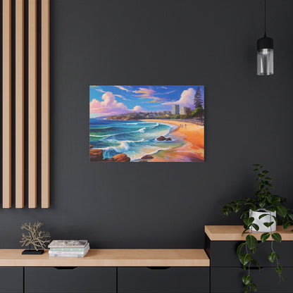 Coogee Beach Australia Coastal Canvas Art | Style 1 | Wall Art | Wall Print