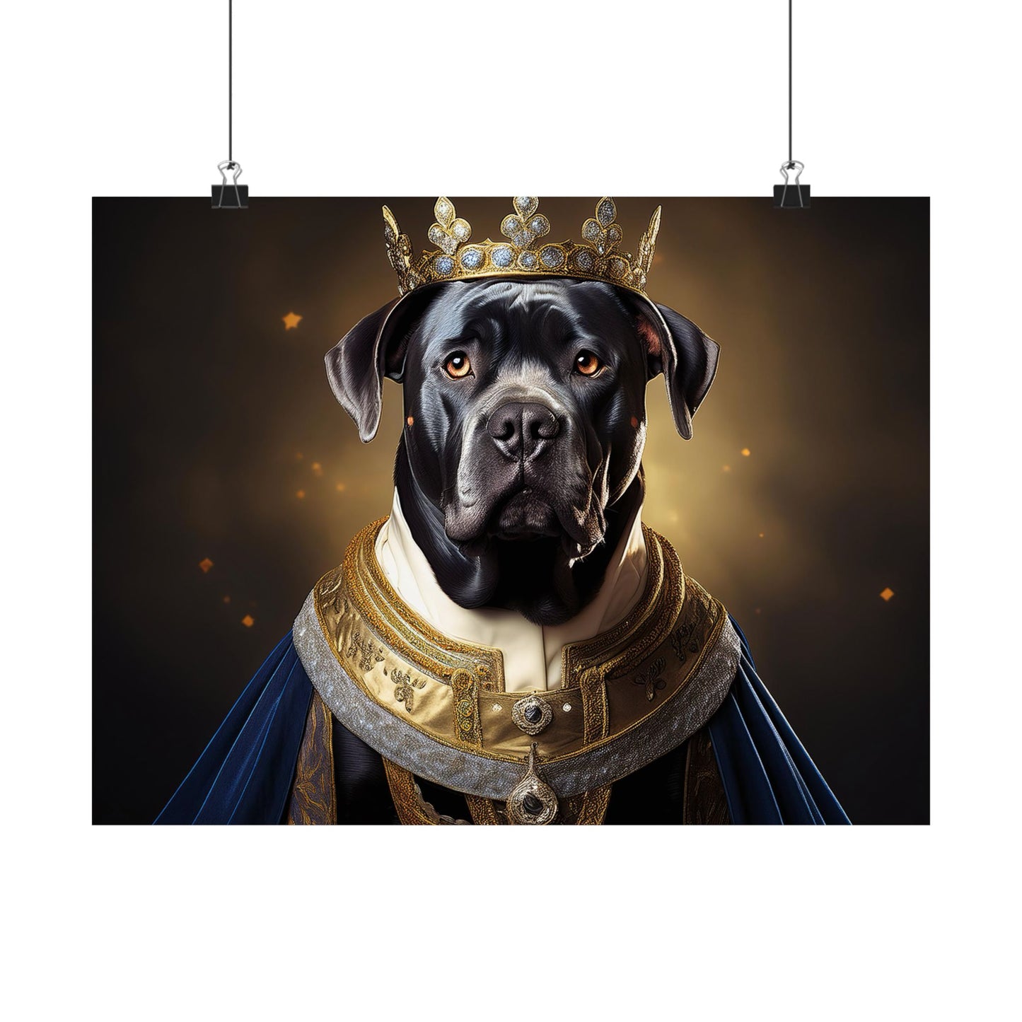 Cane Corso Renaissance Pet Portrait Print,  Art Print, Wall Decor Gift, Animal Lover, Dog Wall Art, wall art, wall prints