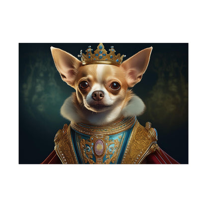 Chihuahua Dog Renaissance Pet Portrait Print | Wall print | Wall art