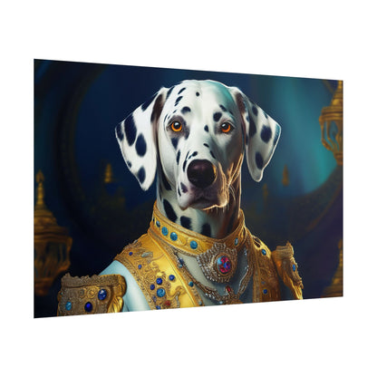 Dalmation Dog Renaissance Pet Portrait Wall Print | Art Print | Wall Art | Dog Art