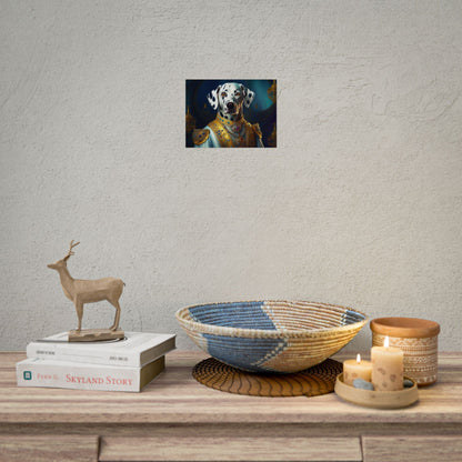 Dalmation Dog Renaissance Pet Portrait Wall Print | Art Print | Wall Art | Dog Art