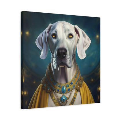 Great Dane Pet Portrait Renaissance - Canvas, wall art, wall print, dog portrait, dog art