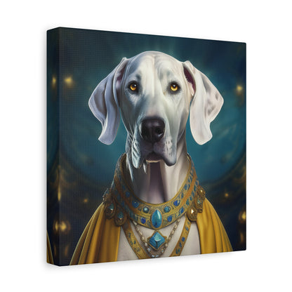 Great Dane Pet Portrait Renaissance - Canvas, wall art, wall print, dog portrait, dog art
