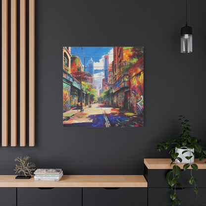 Melbourne Street Graffiti Australia on Canvas | Style 2 | Wall Art | Wall Print