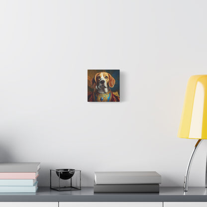 Beagle Renaissance Pet Dog Portrait  - Canvas, wall art, wall print, dog portrait, dog art