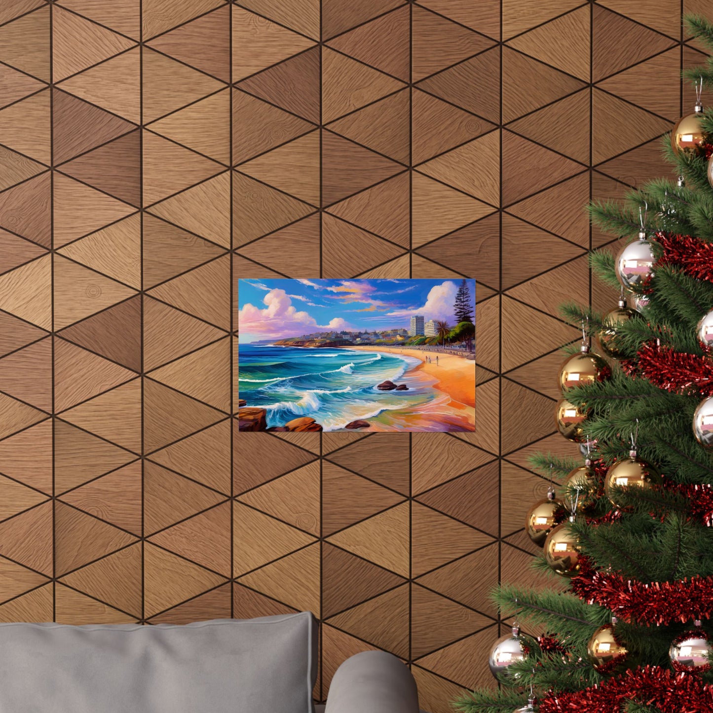 Coogee Beach Australia Coastal Print | Style 1 | Wall Art | Wall Print
