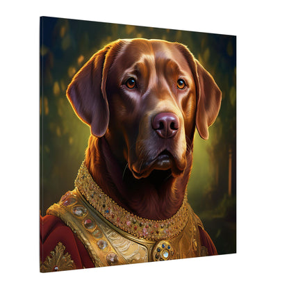 Chesapeake Bay Retriever Renaissance Pet Portrait - Canvas | Wall Art | Wall Print | Dog Art