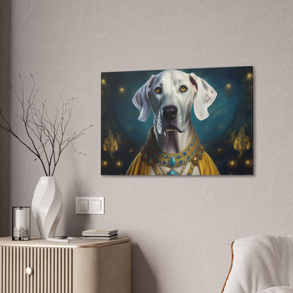 Great Dane Renaissance Pet Portrait  - Canvas, wall art, wall print, dog portrait, dog art