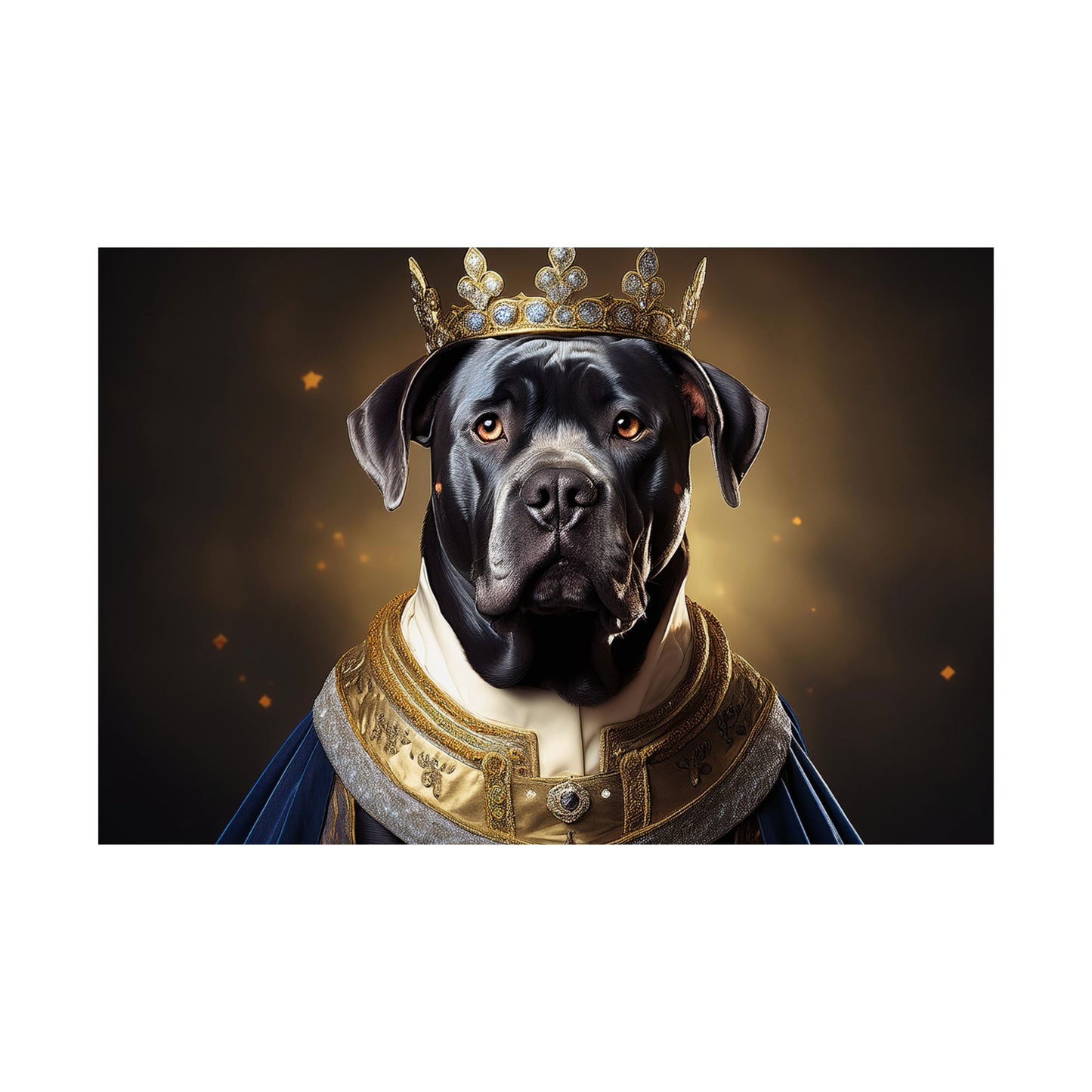 Cane Corso Renaissance Pet Portrait Print,  Art Print, Wall Decor Gift, Animal Lover, Dog Wall Art, wall art, wall prints