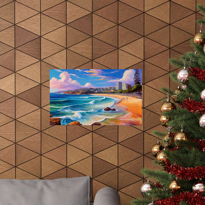 Coogee Beach Australia Coastal Print | Style 1 | Wall Art | Wall Print