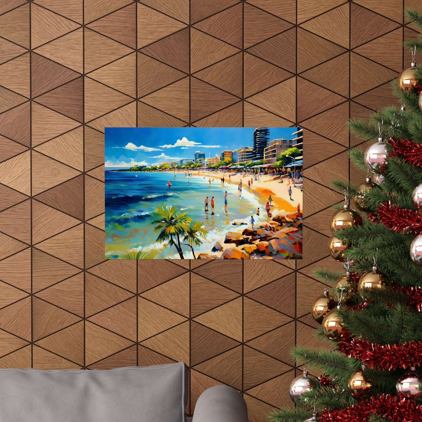 Manly Beach Australia Coastal Print | Style 1 | Wall Art | Wall Print