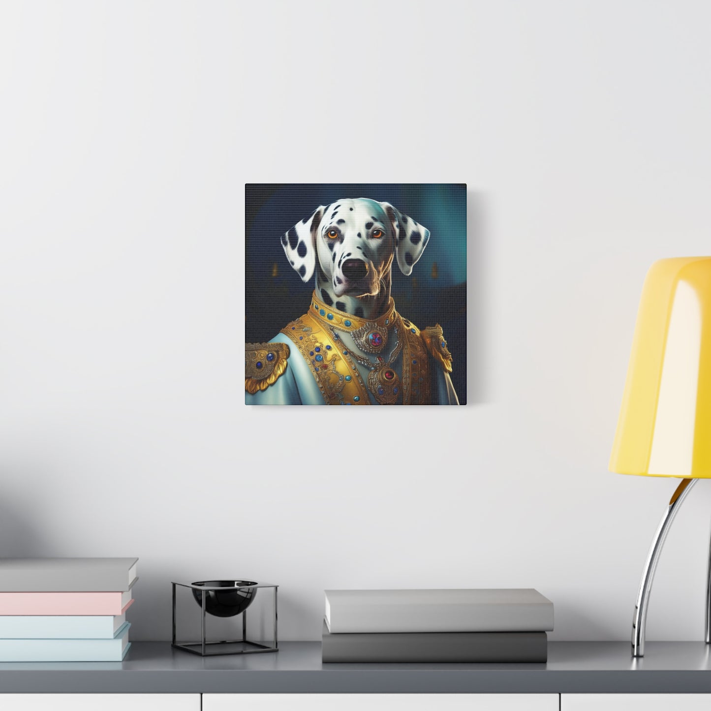 Dalmation Renaissance Pet Portrait Canvas | Wall art | Wall print | Dog art