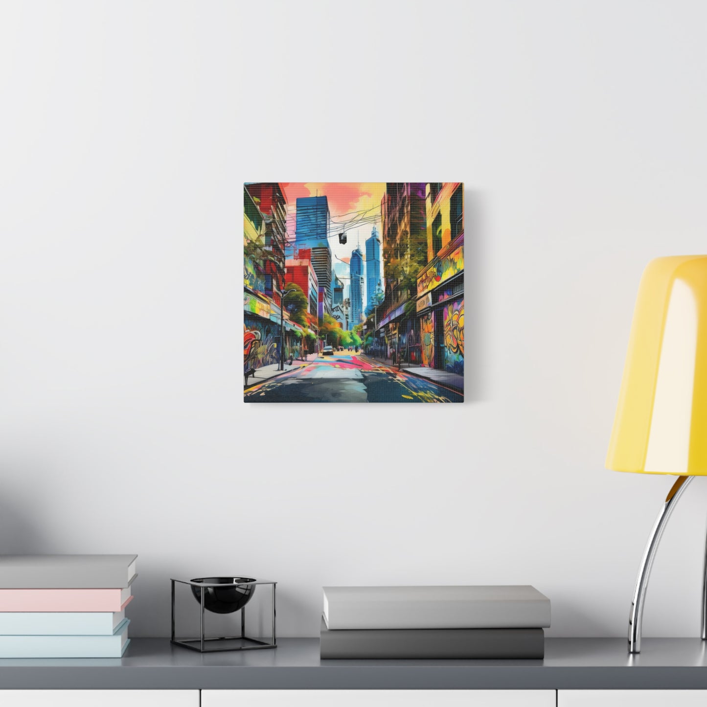 Melbourne Street Graffiti Australia Canvas Art | Style 1 | Wall Art | Wall Print