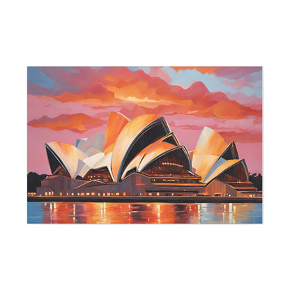 Sydney Opera House Australia Canvas Art | Wall Art | Wall Print