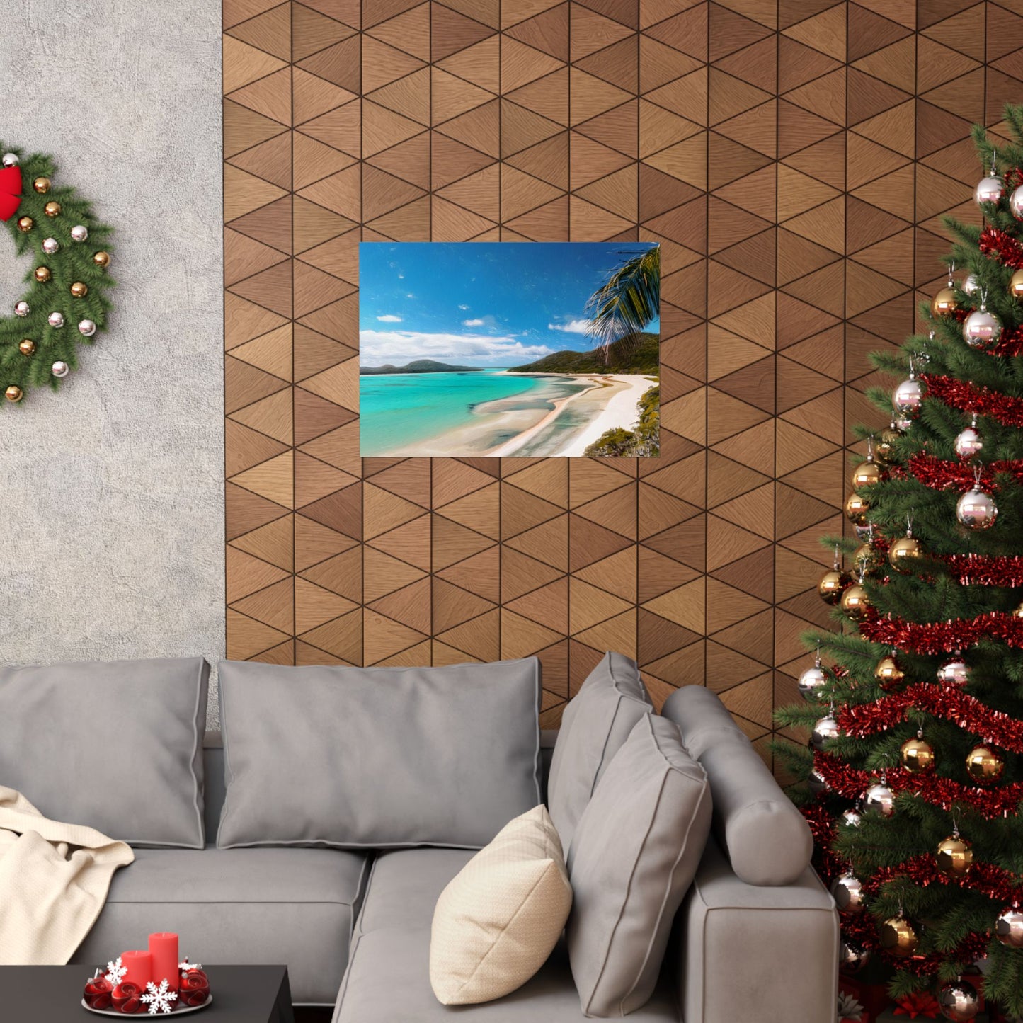 Whitehaven Beach Australia Coastal Print | Style 1 | Wall Art | Wall Print