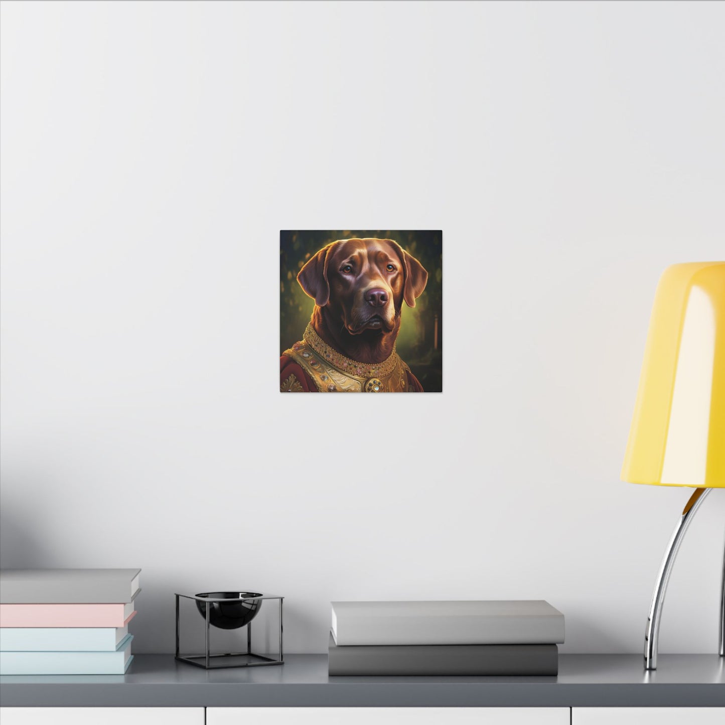 Chesapeake Bay Retriever Renaissance Pet Portrait - Canvas | Wall Art | Wall Print | Dog Art
