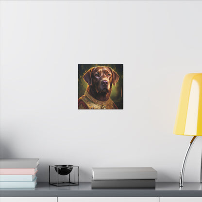 Chesapeake Bay Retriever Renaissance Pet Portrait - Canvas | Wall Art | Wall Print | Dog Art