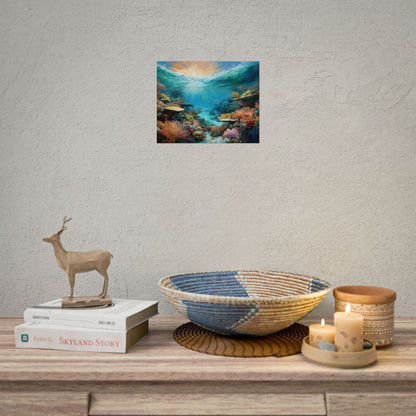 Great Barrier Reef  Australia Coastal Print | Style 2 | Wall Art | Wall Print
