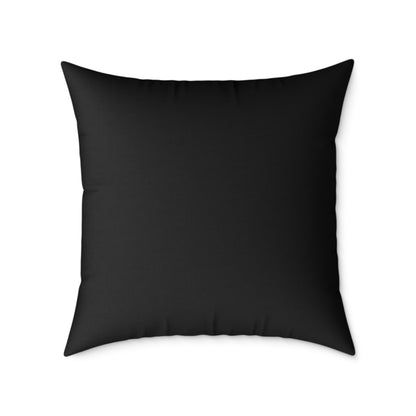 Butterfly Art Throw Pillow (Black Back), Inspirational Home Decor, Gift for Nature Lovers, Cozy Living Room Accent, Spring Decor, Butterfly Lovers