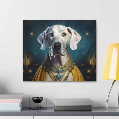 Great Dane Renaissance Pet Portrait  - Canvas, wall art, wall print, dog portrait, dog art