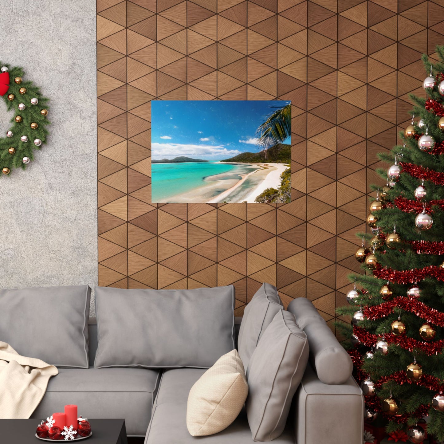 Whitehaven Beach Australia Coastal Print | Style 1 | Wall Art | Wall Print